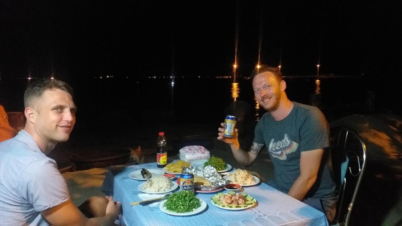 Tân Hiệ Cham Island Homestay Lau Thu מראה חיצוני תמונה