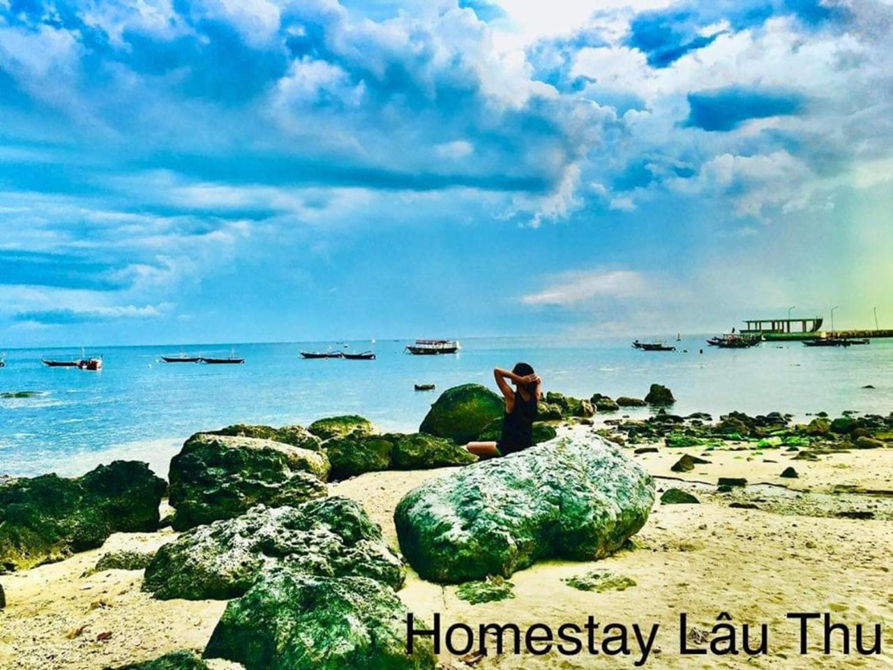 Tân Hiệ Cham Island Homestay Lau Thu מראה חיצוני תמונה