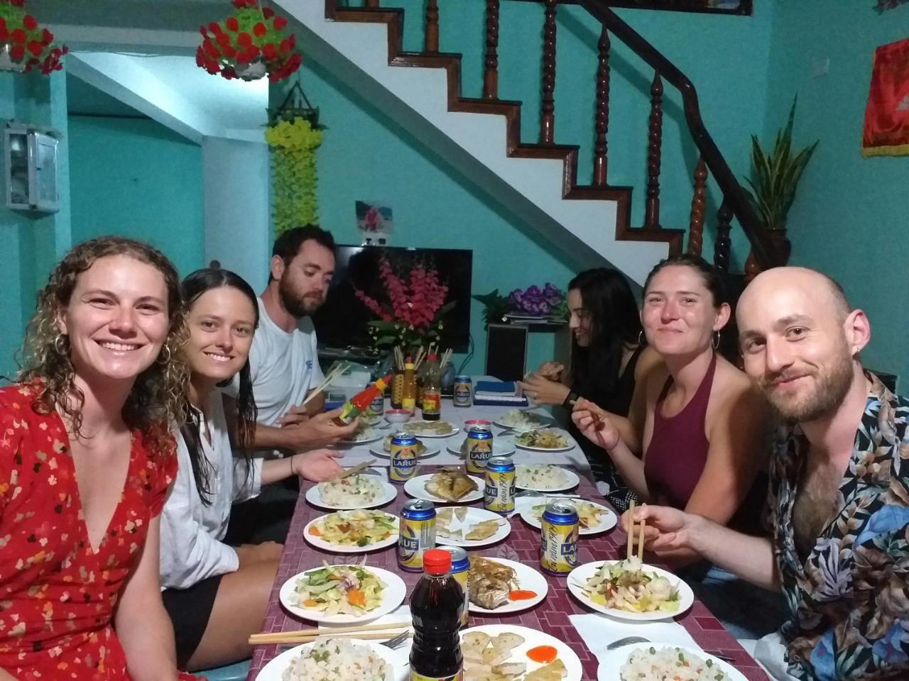 Tân Hiệ Cham Island Homestay Lau Thu מראה חיצוני תמונה